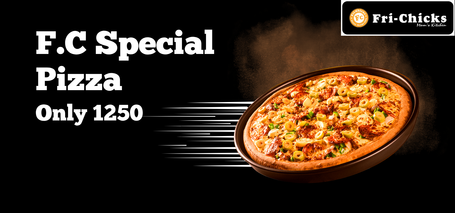 Black White Simple Opening Banner